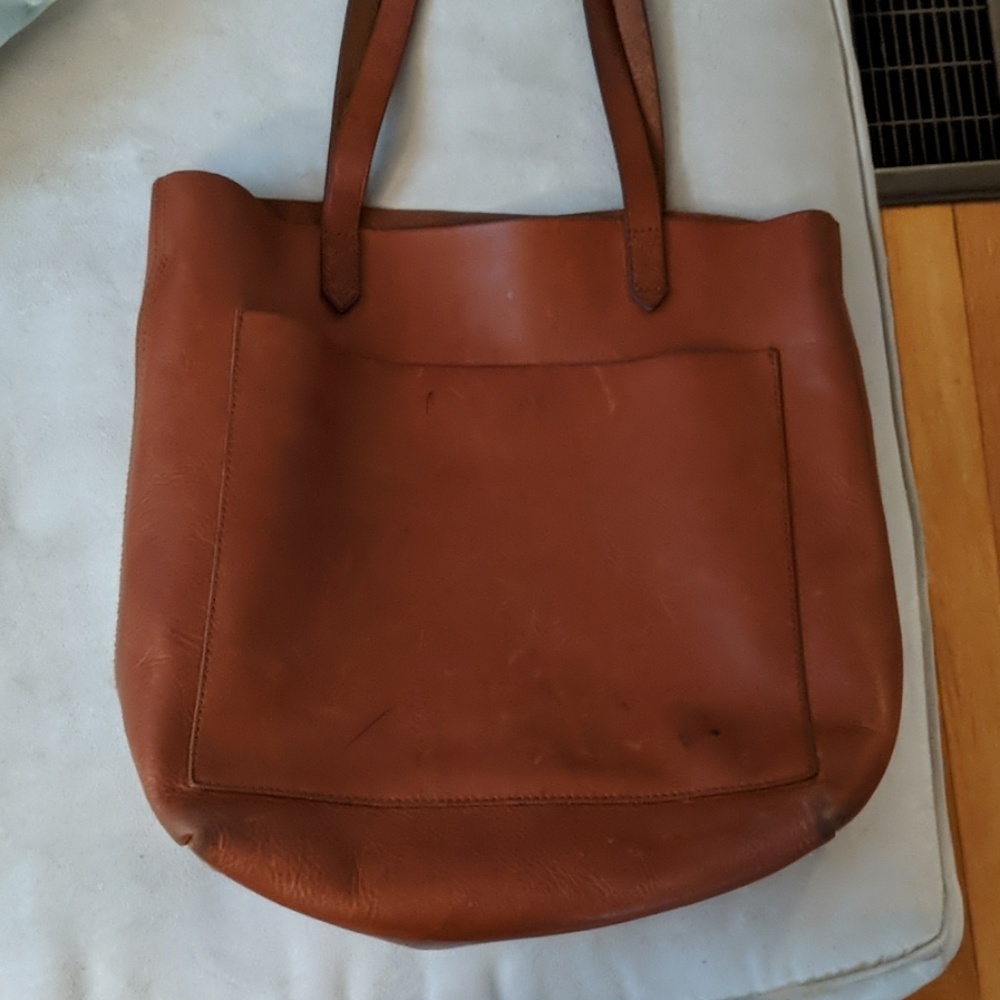 Madewell tote brown